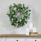 Melrose Mini Daisy Spring Floral Artificial Wreath - 22" - White and Green